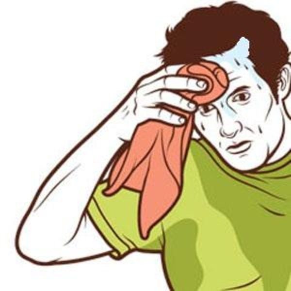 Волнующийся человек