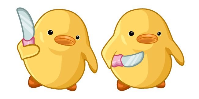 Цыпленок с ножом