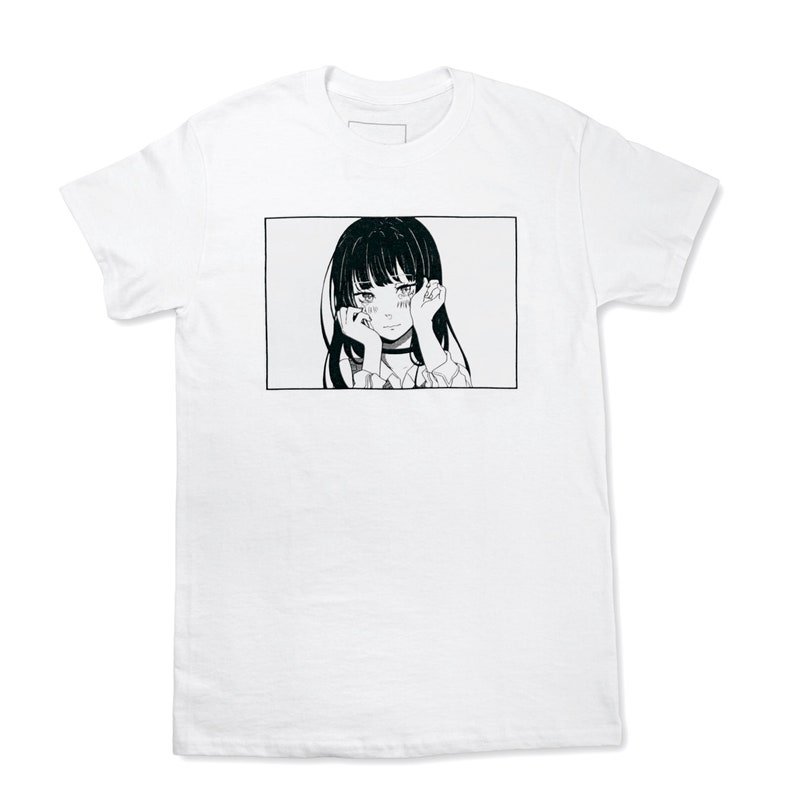 Футболка с принтом в стиле Манга