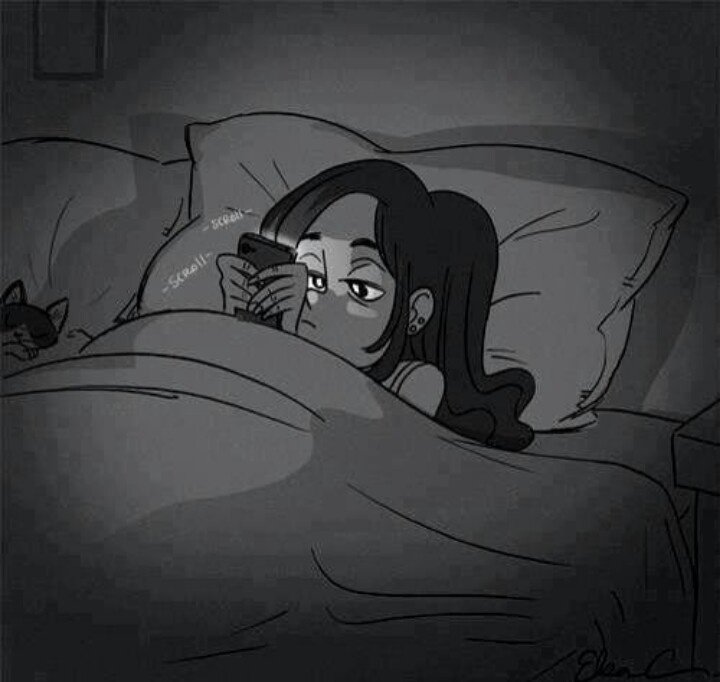 Спит в кровати Мем