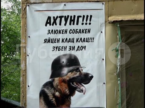 Осторожно злой собакен