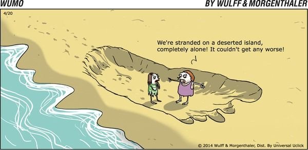 Шутки про необитаемый остров