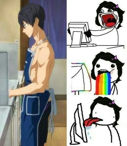 Мем в стиле аниме