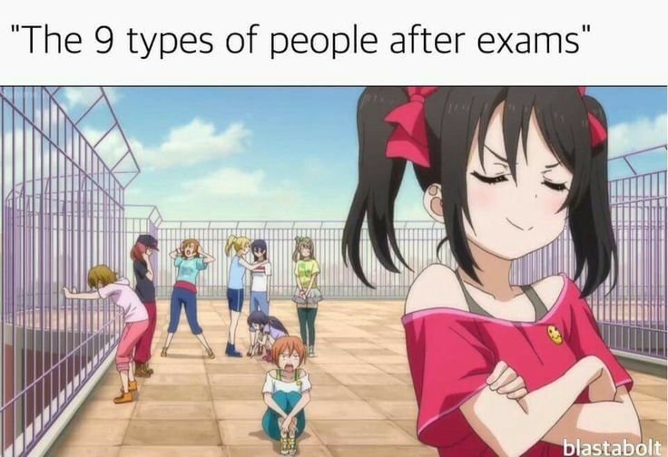 Аниме мемы про школу