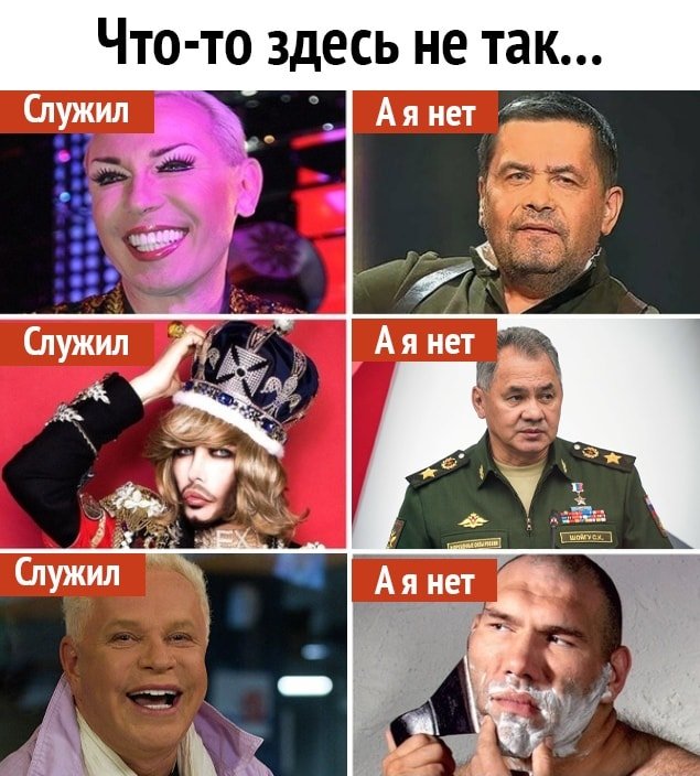 Мем служили в армии Зверев