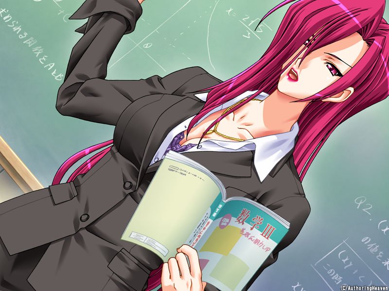 Аниме девушки учительницы