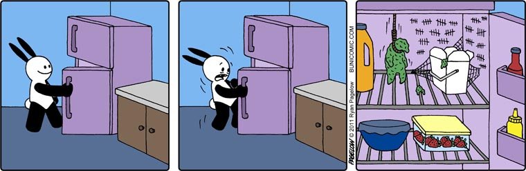 Прикольный холодильник