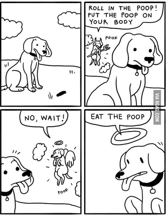 Смешные комиксы про собак