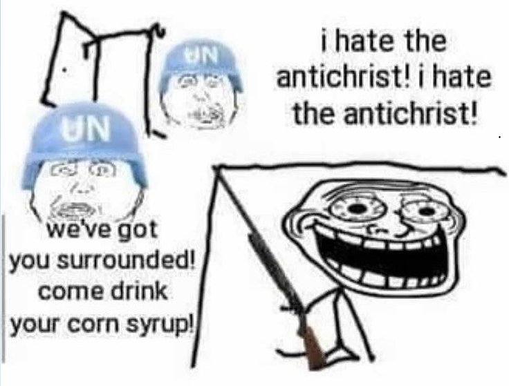 I hate the Antichrist