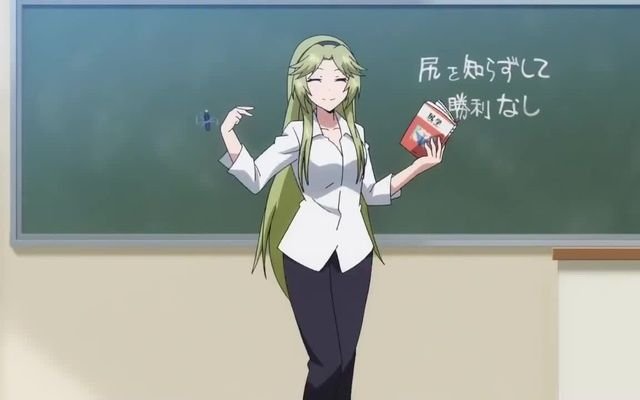 Аниме учительница