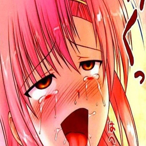 Аниме открыла рот