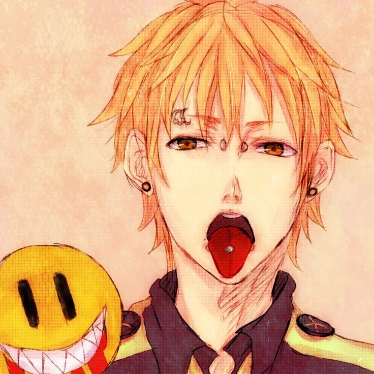 Аниме парни с пирсингом