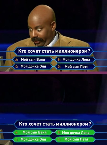 Кто хочет стать миллионером Мем шаблон