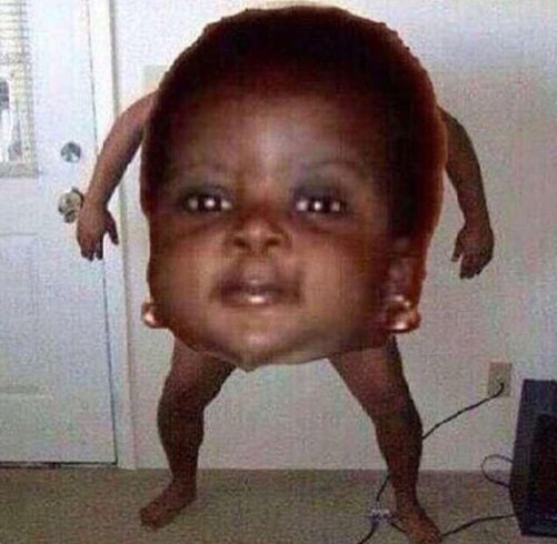 Карлик афроамериканец