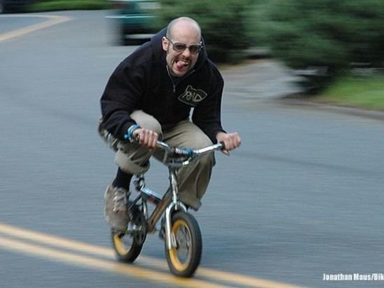 Человек на Велике