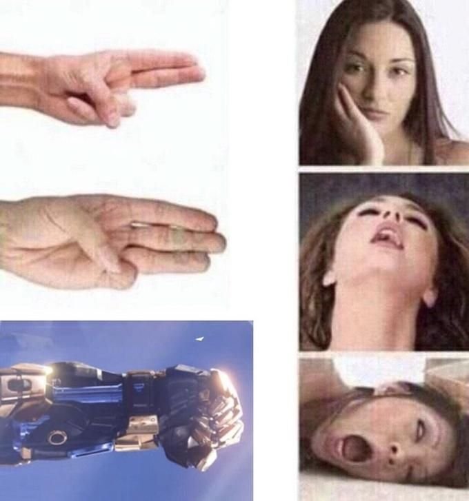 Пальцы и девушка