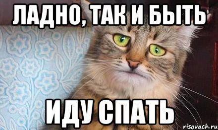 Ну тогда ладно кот