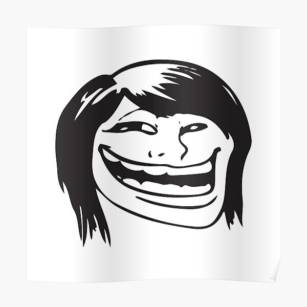 Лицо троллфейс