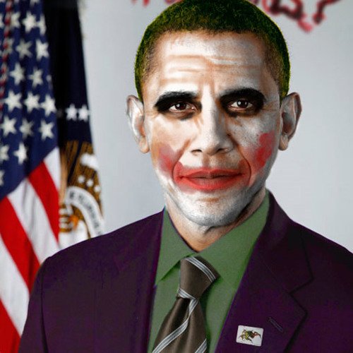 Обама клоун