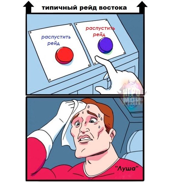 Мем выбор кнопки