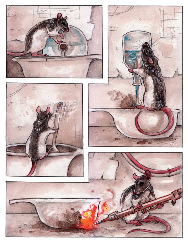 Фурри крыса