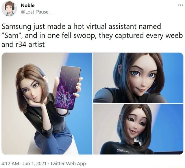 Самсунг ассистент Sam