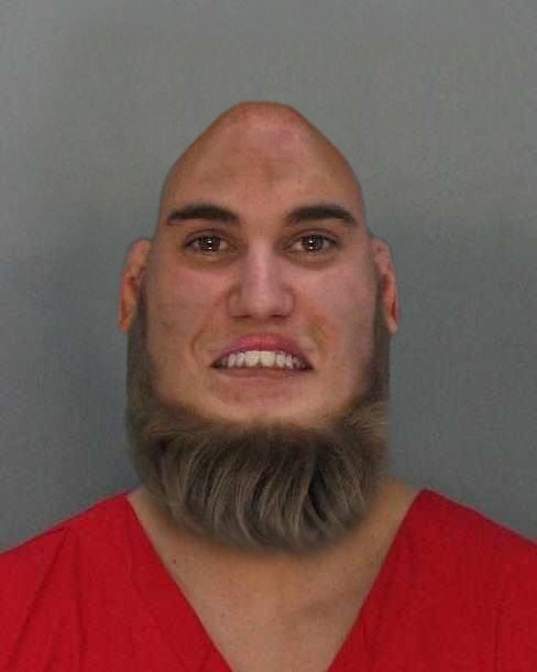 Смешные прически бороды