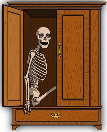 Человек шкаф