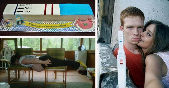 Тесты на беременность прикольные