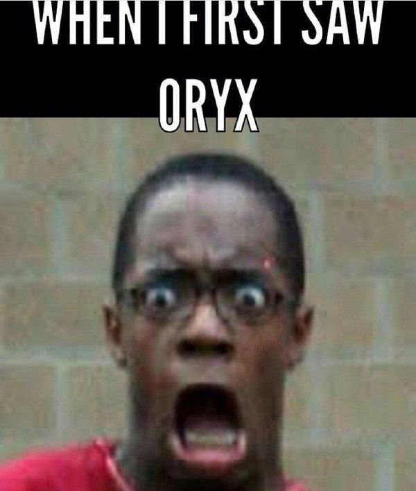 Удивленное лицо негра