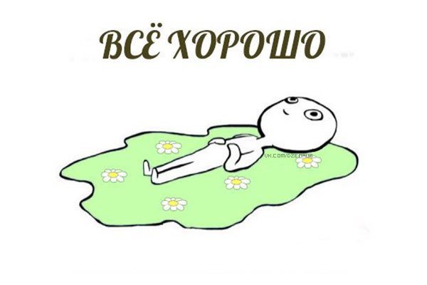 Мем лежит в луже