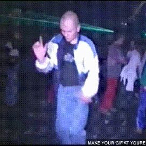 Парень на дискотеке