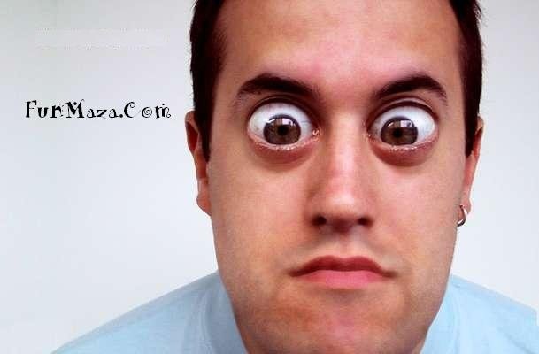 Мужик с большими глазами