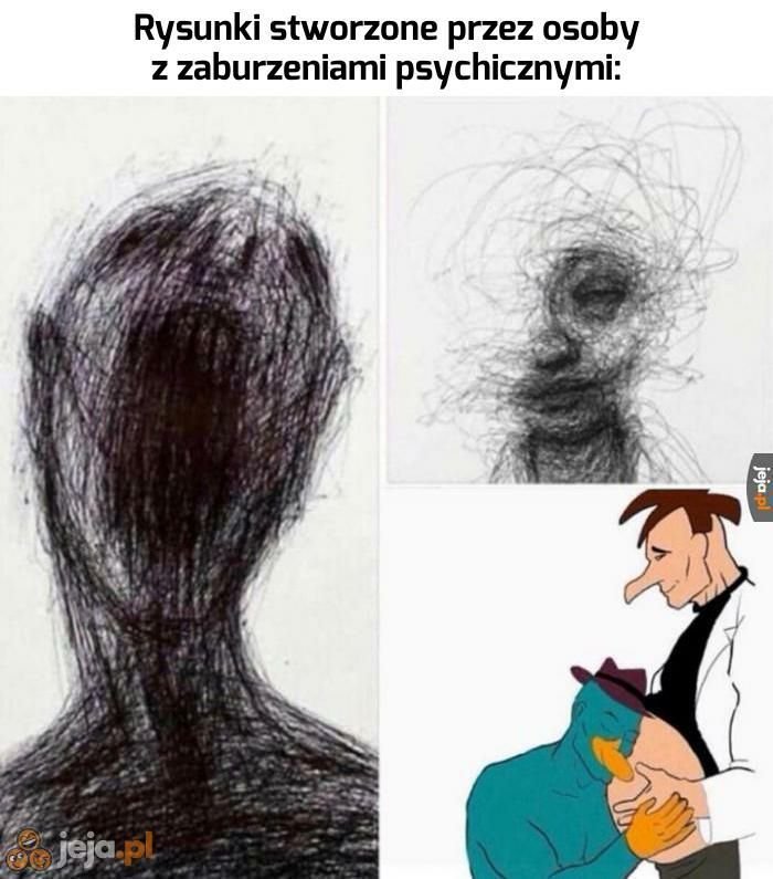 Рисунки людей с больной психикой