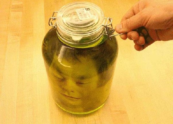 Фотография в банке