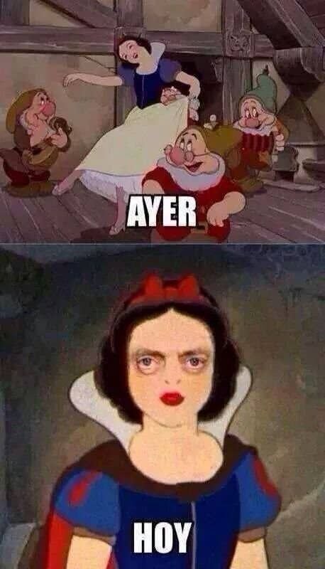 Белоснежка прикольная