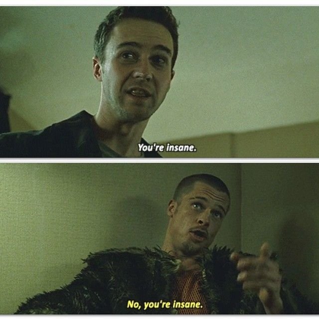 Бойцовский клуб мемы Тайлер