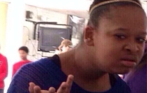 Мем чернокожая девочка