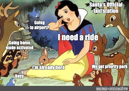 Белоснежка с животными