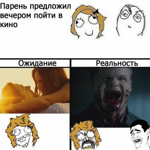 Мемы про фильмы и реальность