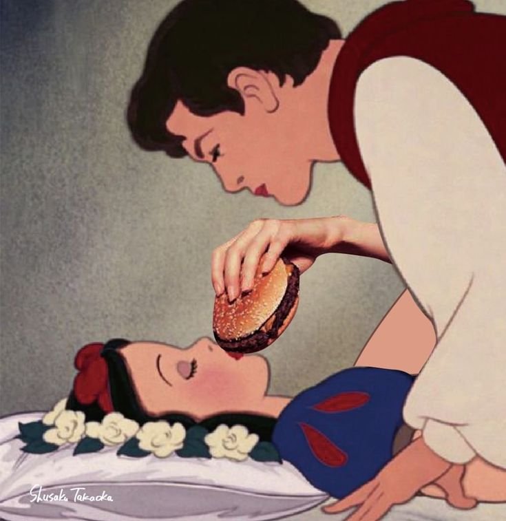 Белоснежка спит