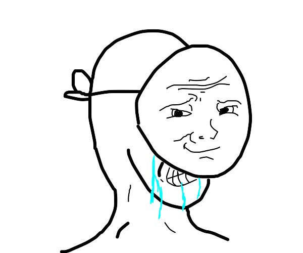 Wojak плачет маска