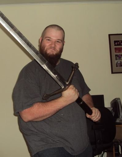 Мем с самурайским мечом