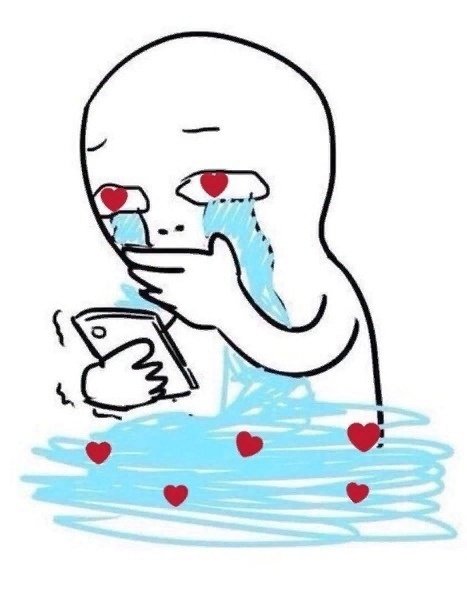 Плачет от умиления