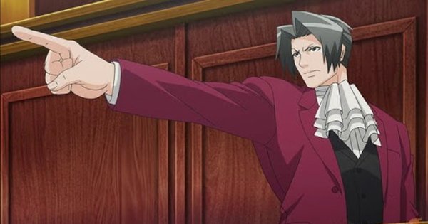 Майлз Эджворт протестую