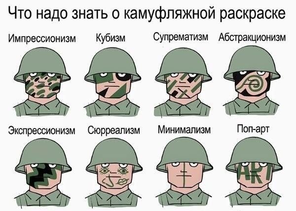 Мемы про камуфляж