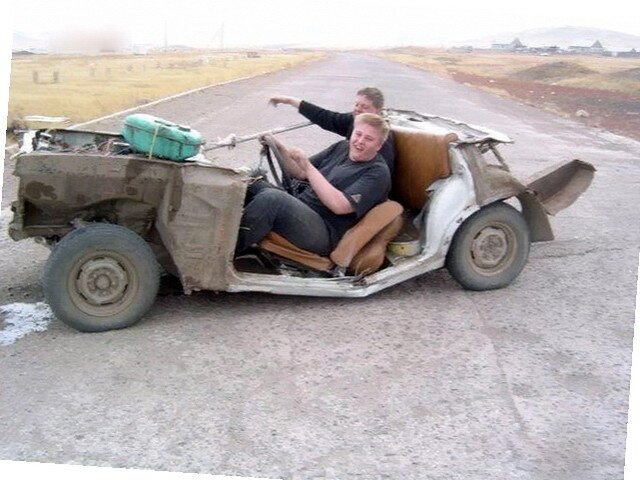 Машина развалюха