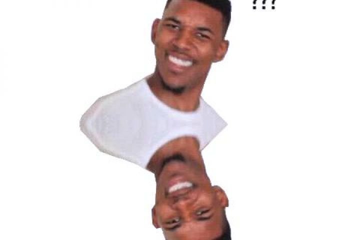 Негр в недоумении