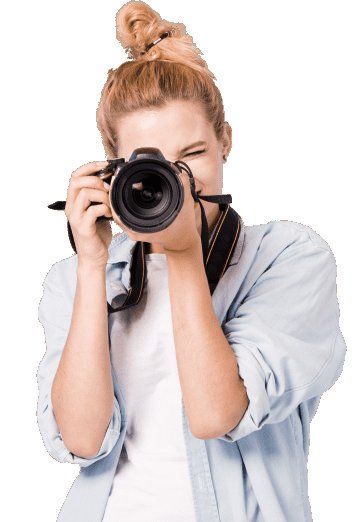 Девушка фотограф