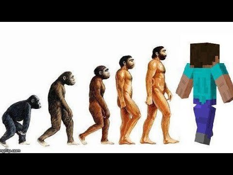 Эволюция человека майнкрафт